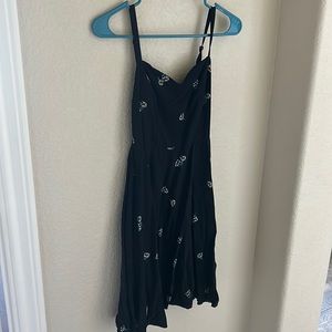 Black Daisy Dress